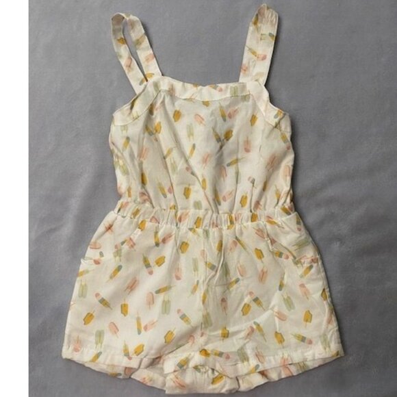 2 toddler girl romper, overalls. - Picture 1 of 8